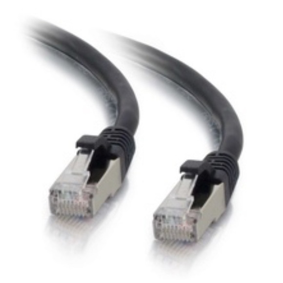 2 PACKS- NEW CABLES | CAT6 Ethernet Cable | Black, 10FT | UTP, 10GBPS - Picture 4 of 5